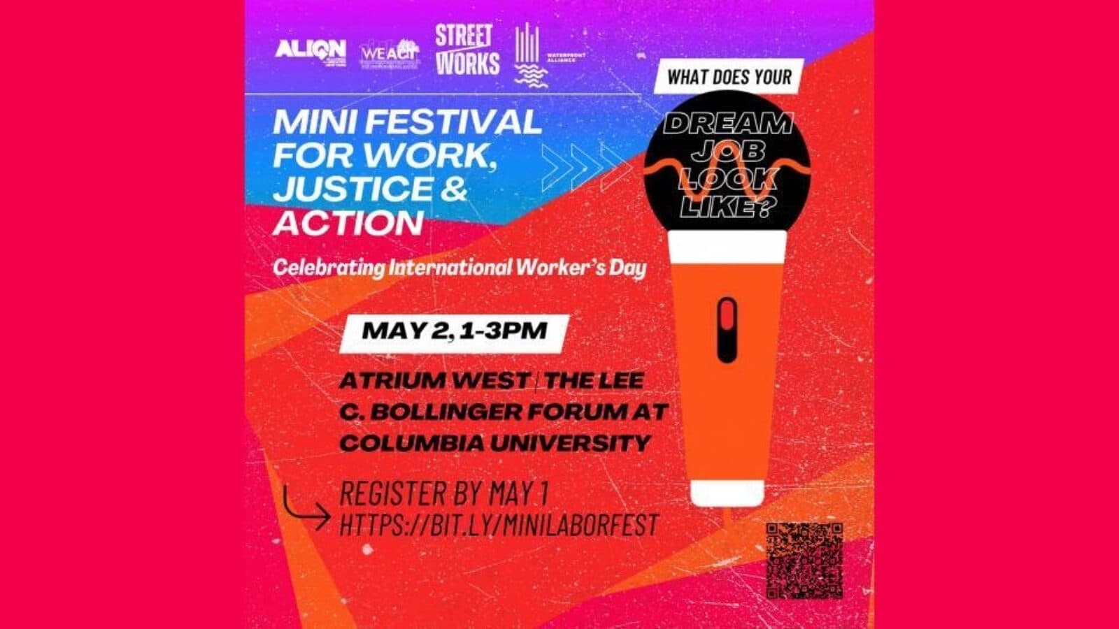 A Mini Festival for Work, Justice & Action