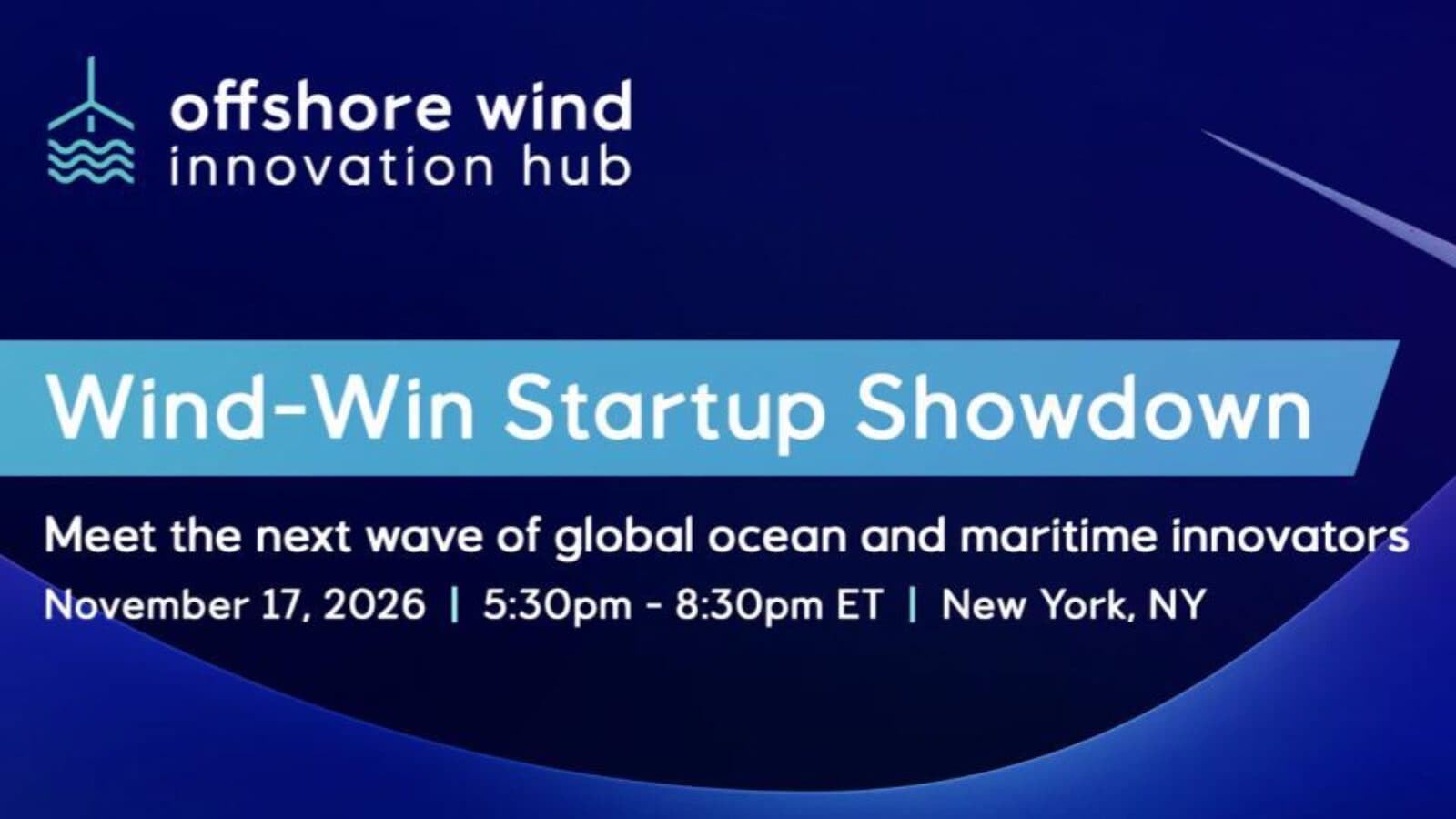 2026 Wind-Win Startup Showdown