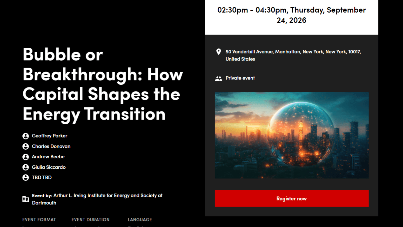 Bubble or Breakthrough: How Capital Shapes the Energy Transition