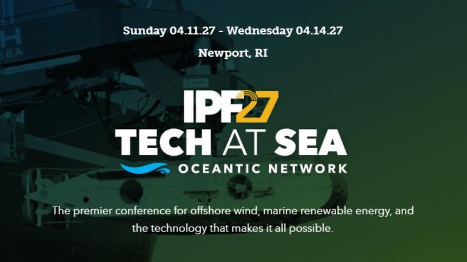 2027 IPF: Tech at Sea